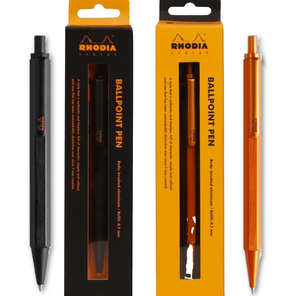 Rhodia Rollerball Pen - Orange - Image 3