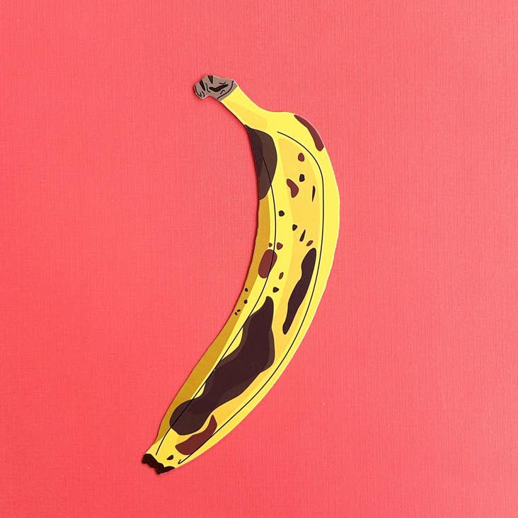 Overripe Banana Bookmark