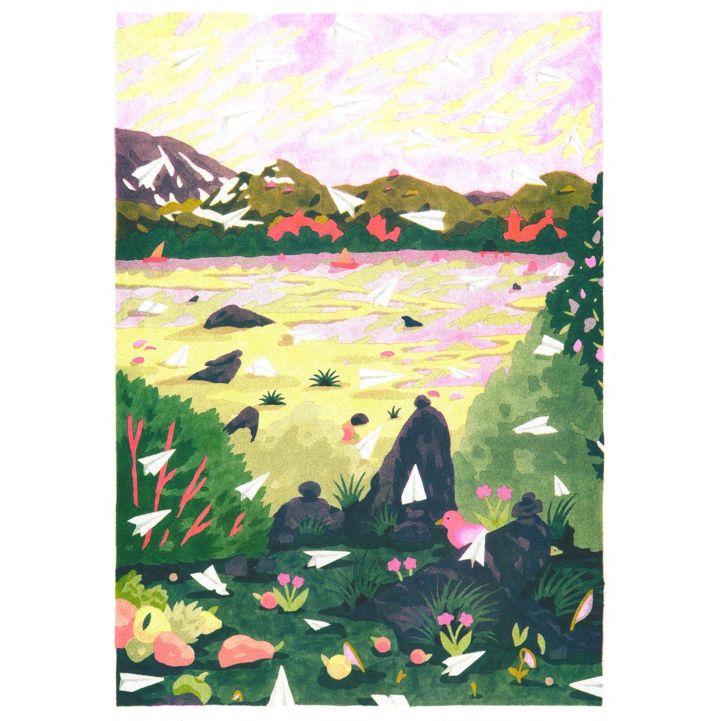 Paper Jam Risograph Print - Image 2