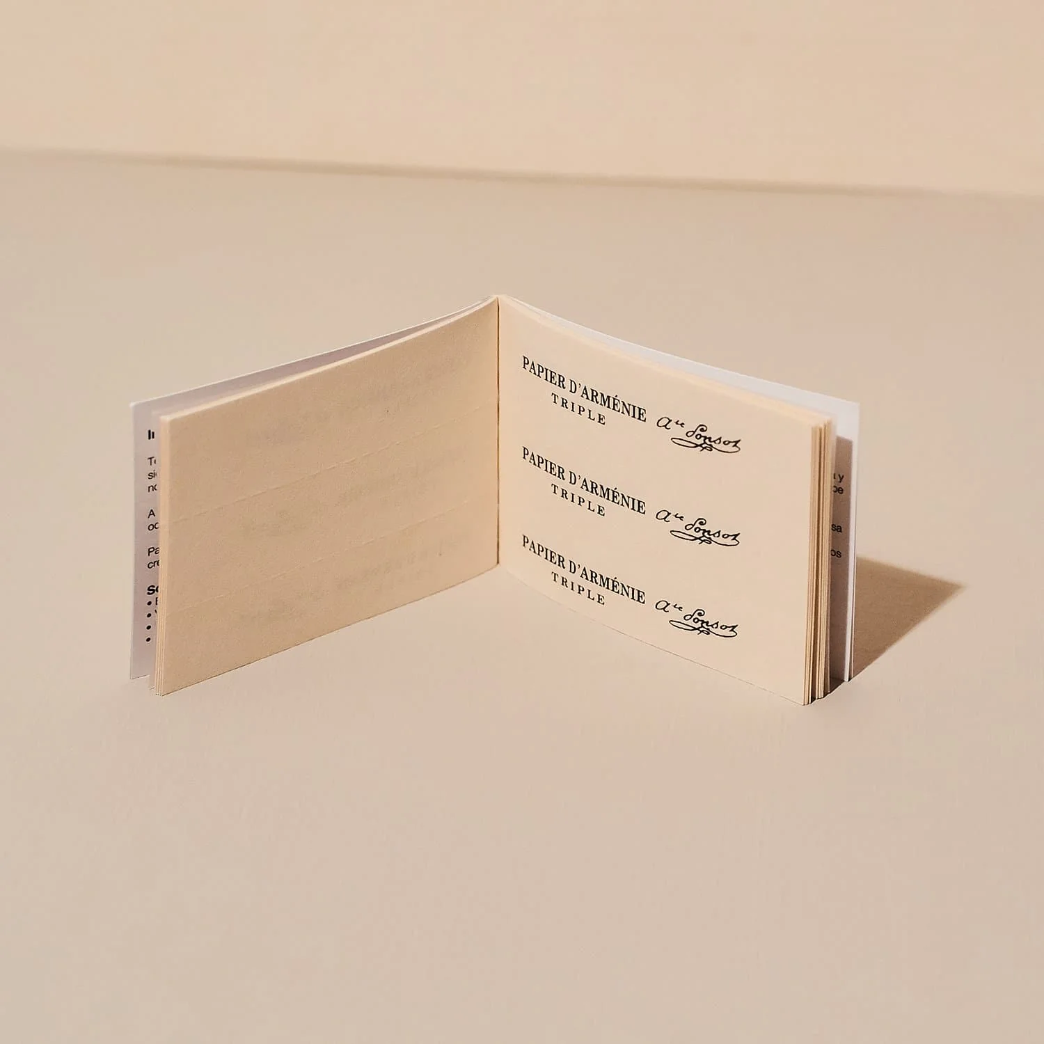 Papier d'Armenie Paper Incense - Rose - Image 2