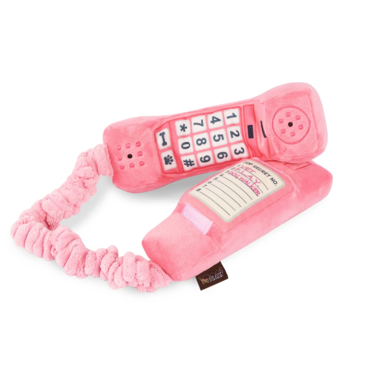 Paw Talk Corded Telephone Dog Toy