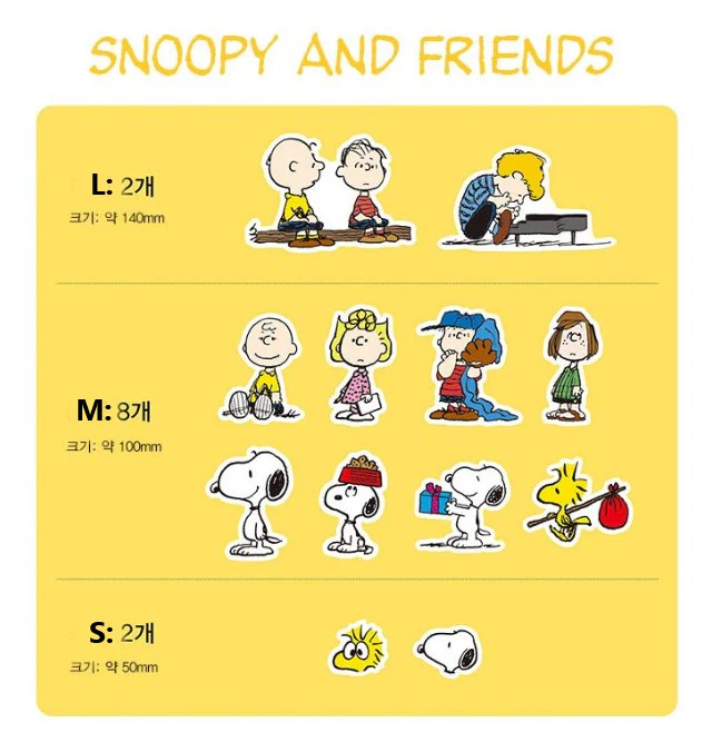 Peanuts Snoopy Sticker Variety Pack - Image 2