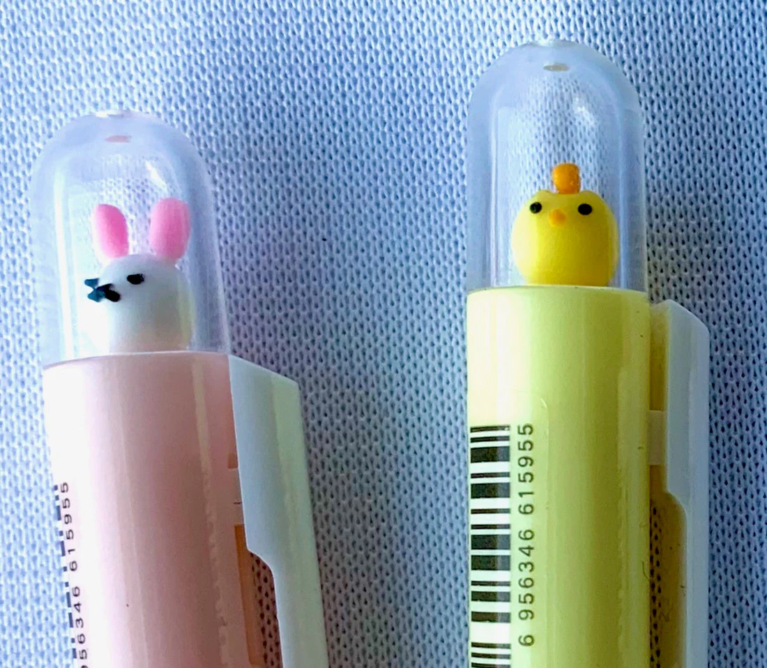 Peekaboo Retractable Animal Gel Pens - Image 2