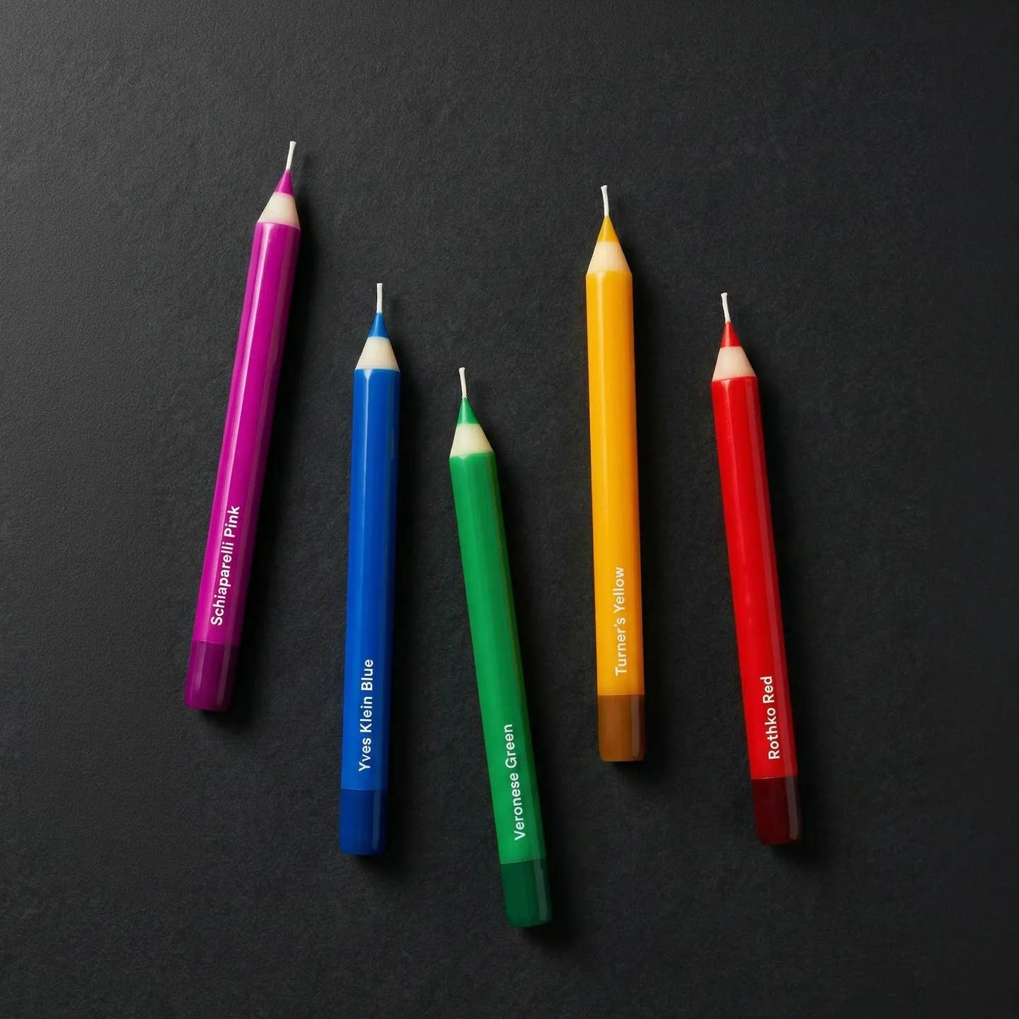 Pencil Taper Candles – Multicolor - Image 2