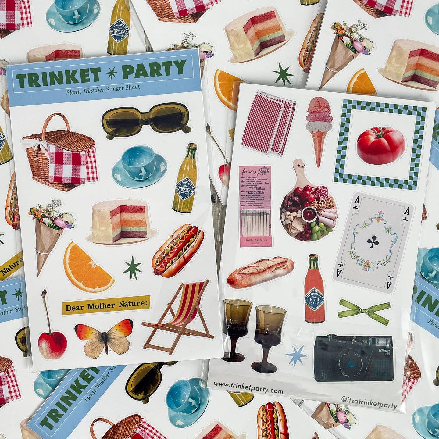 Picnic Weather Sticker Sheets - Image 2