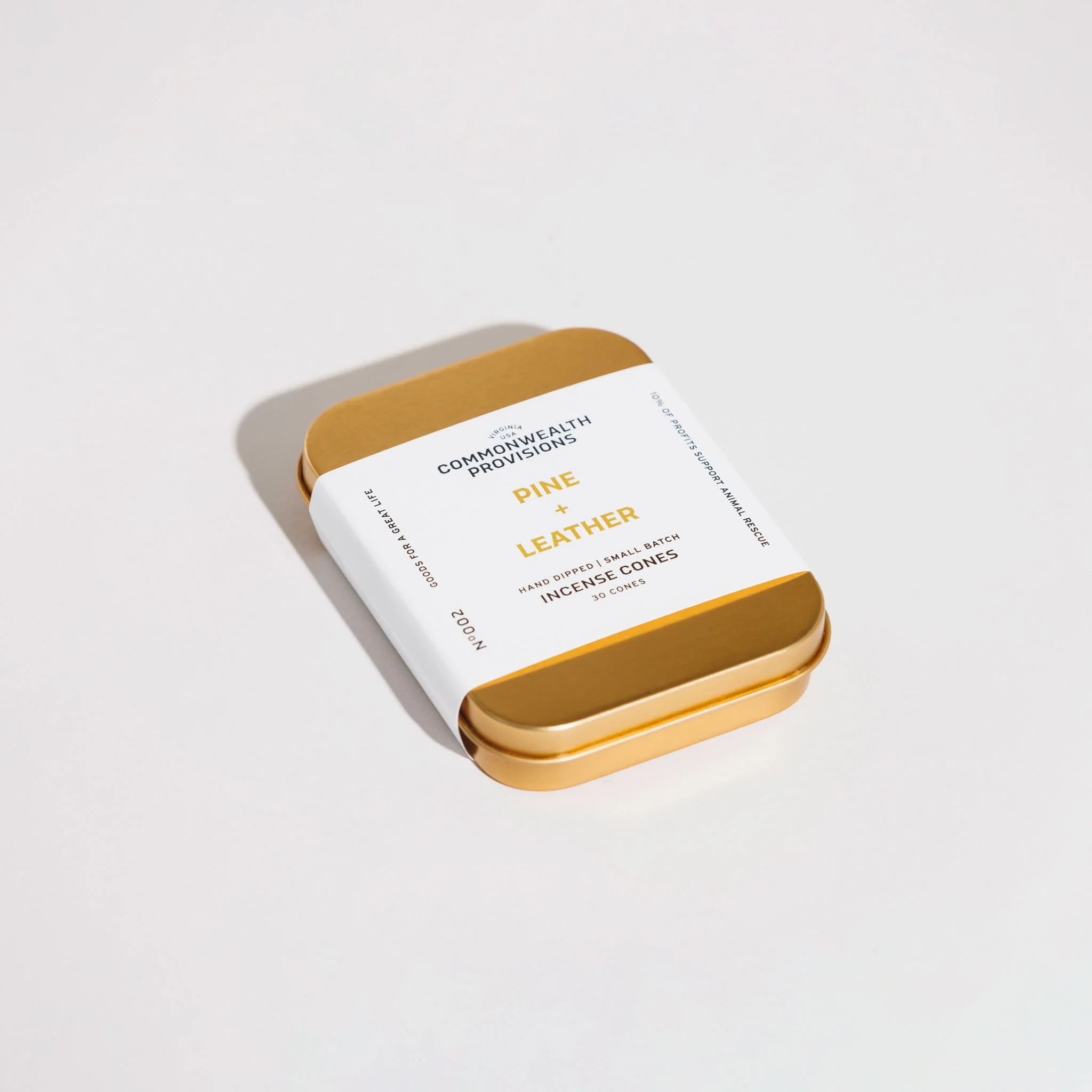 Pine + Leather Incense Cones - Image 3