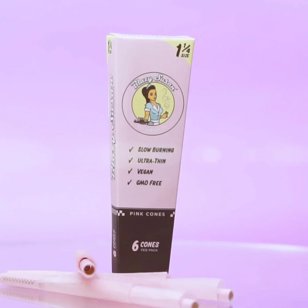 Pink Pre Rolled Cones 1 1/4 – 6 Count - Image 3