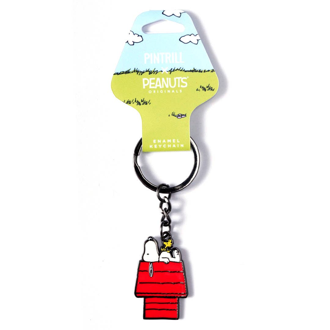 Snoopy & Woodstock House Keychain - Image 2