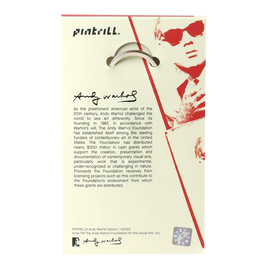 Warhol Bananas Acrylic Keyclip - Image 3