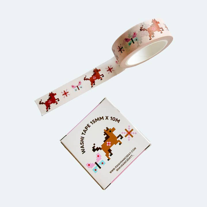 Pixel Horse Washi Tape