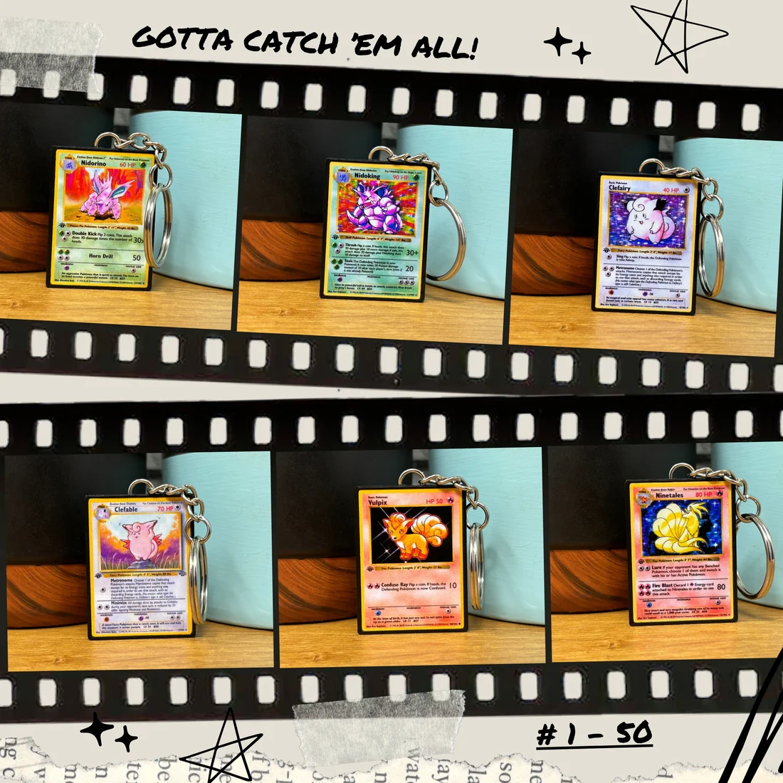 Pokemon Card Keychains - Image 6