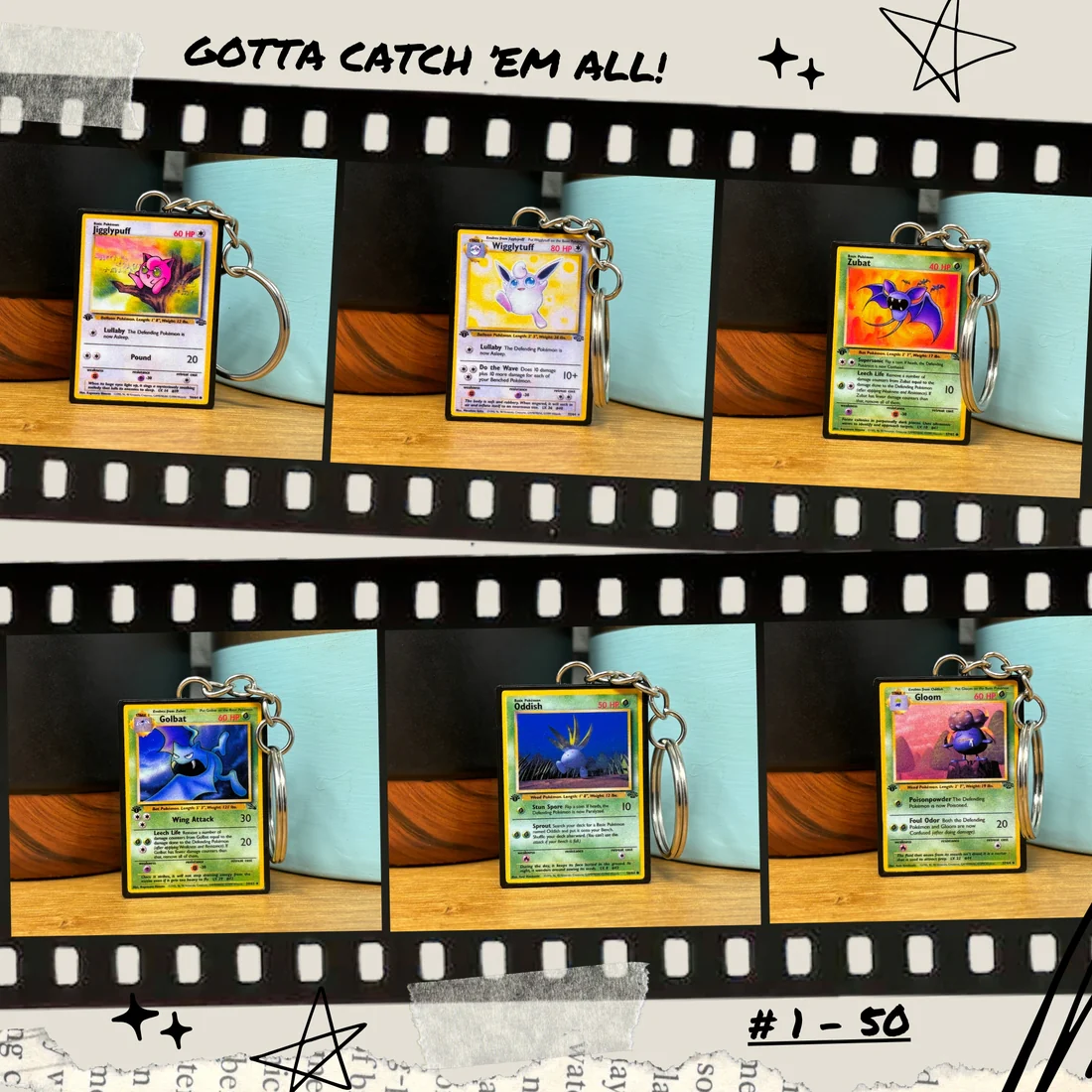 Pokemon Card Keychains - Image 7
