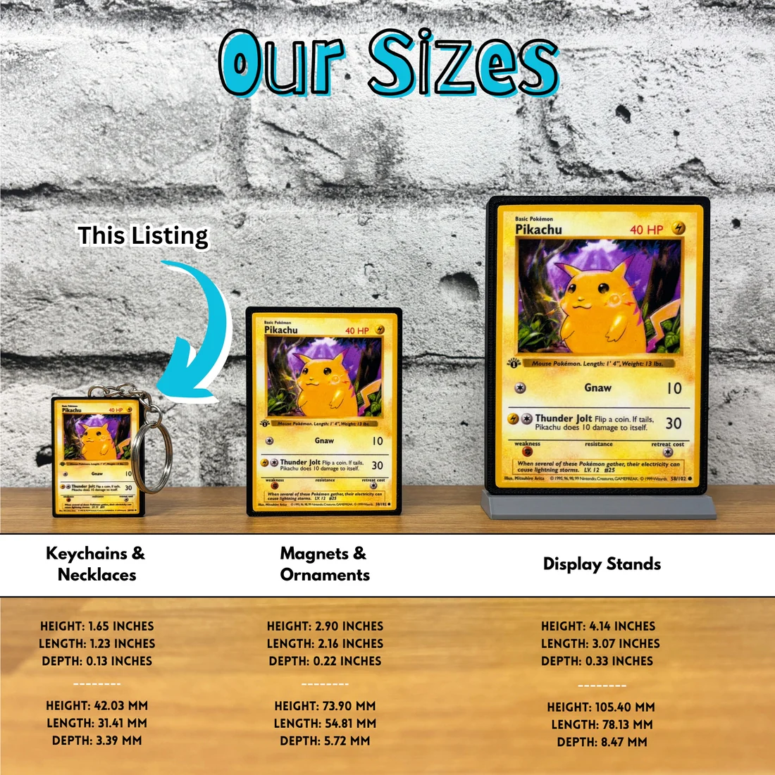 Pokemon Card Keychains - Image 9