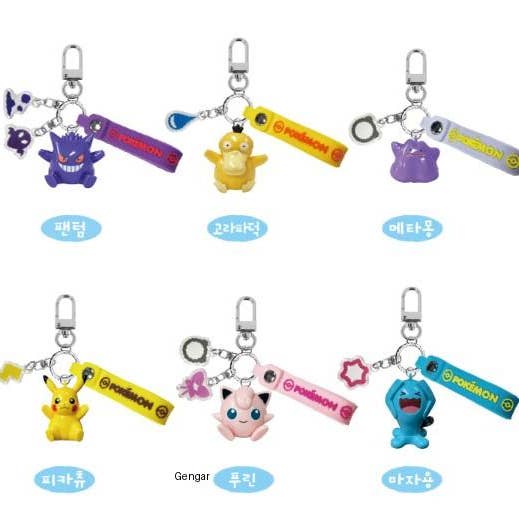 Pokemon Strap Figure Keyring Blind Box - Image 2
