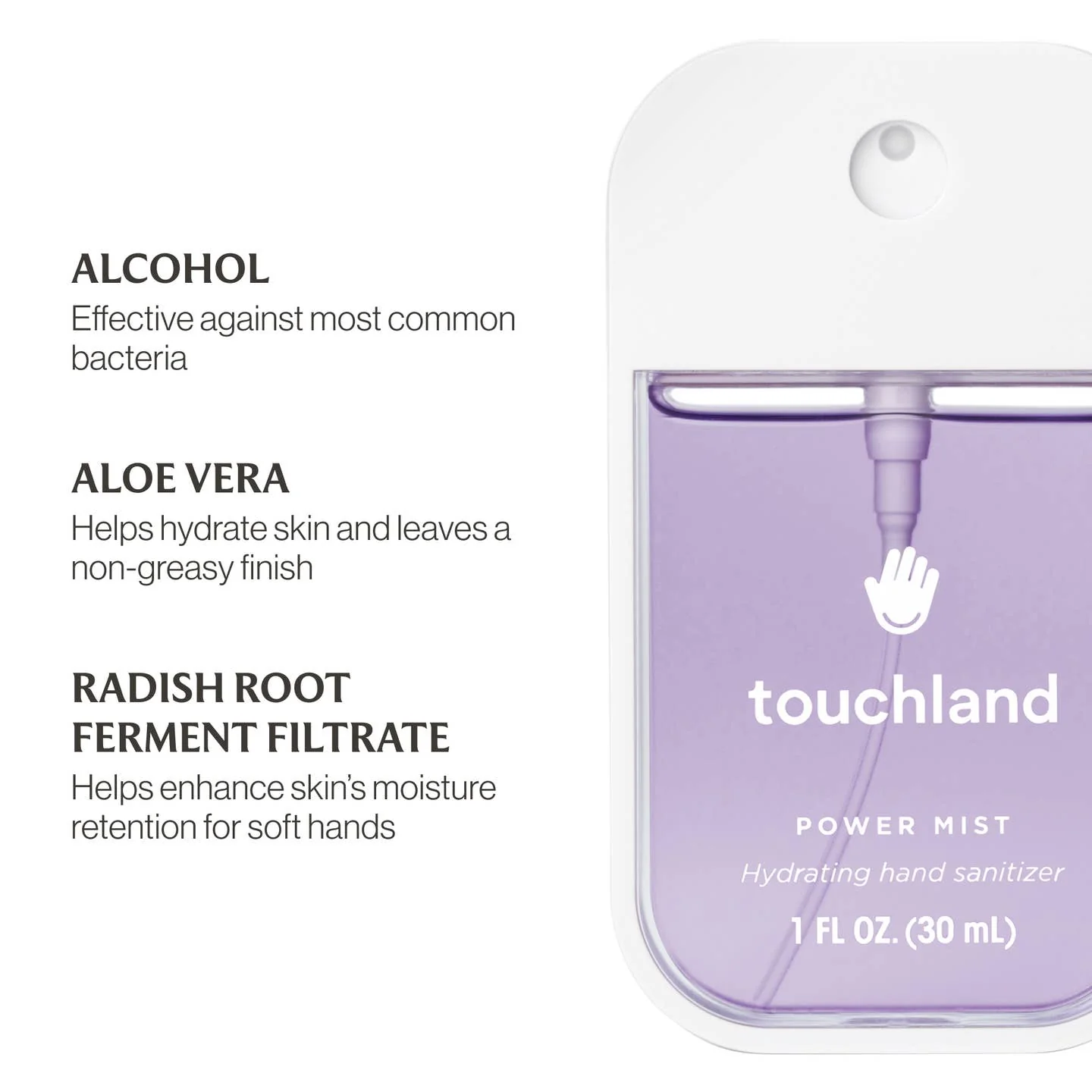 Power Mist Hydrating Hand Sanitizer - Pure Lavender - Image 4