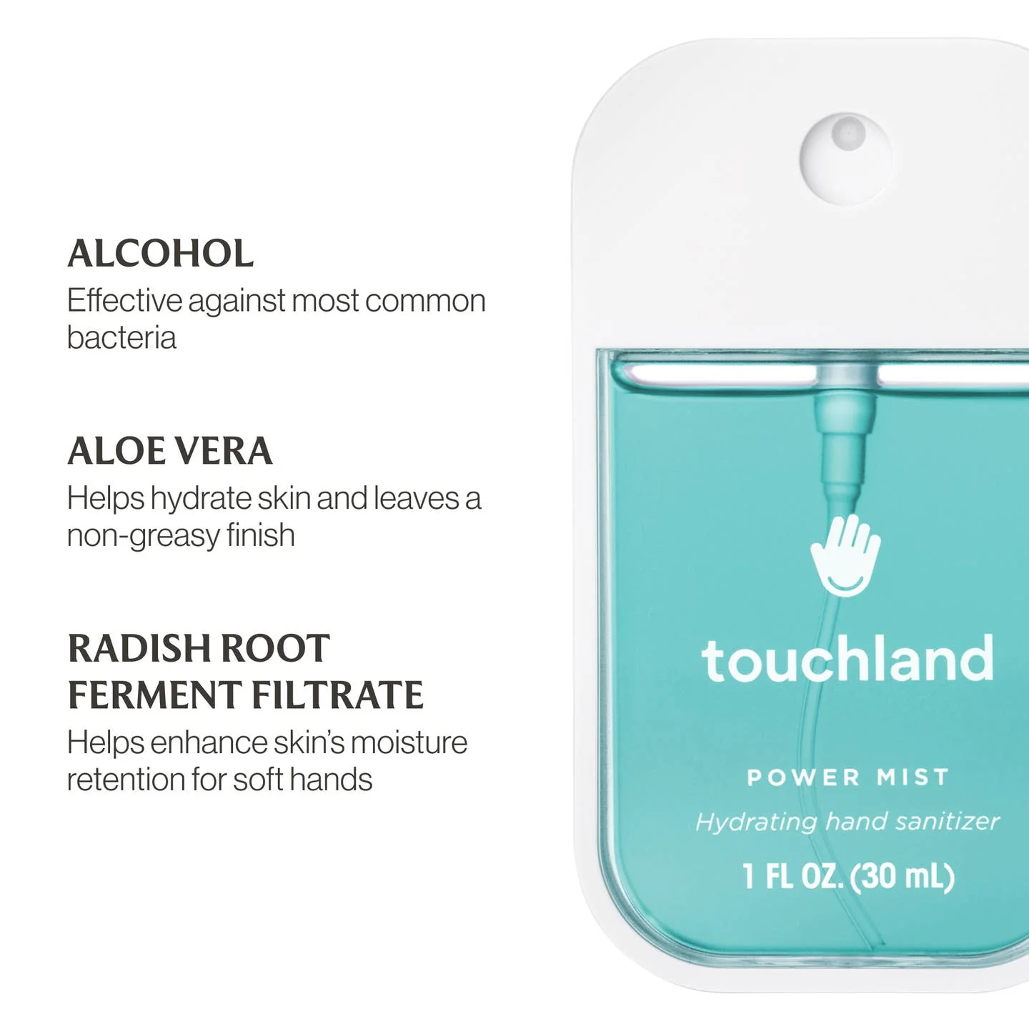 Power Mist Hydrating Hand Sanitizer - Blue Sandalwood - Image 3