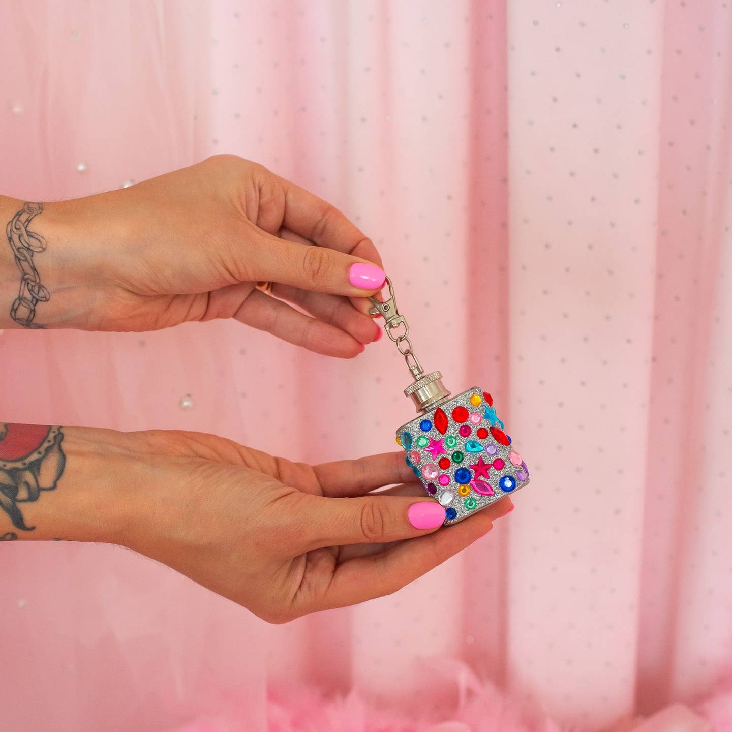 Pretty Pretty Princess Mini Flask Keychain - Image 3