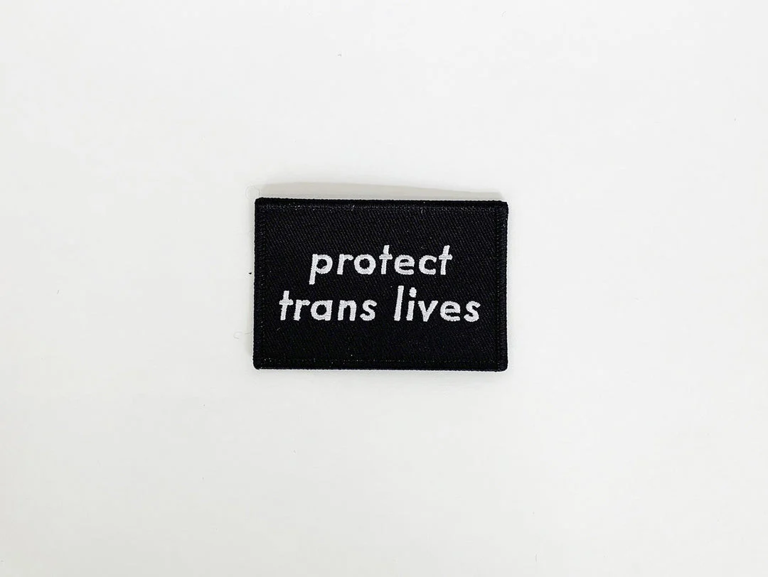 Protect Trans Lives Patch