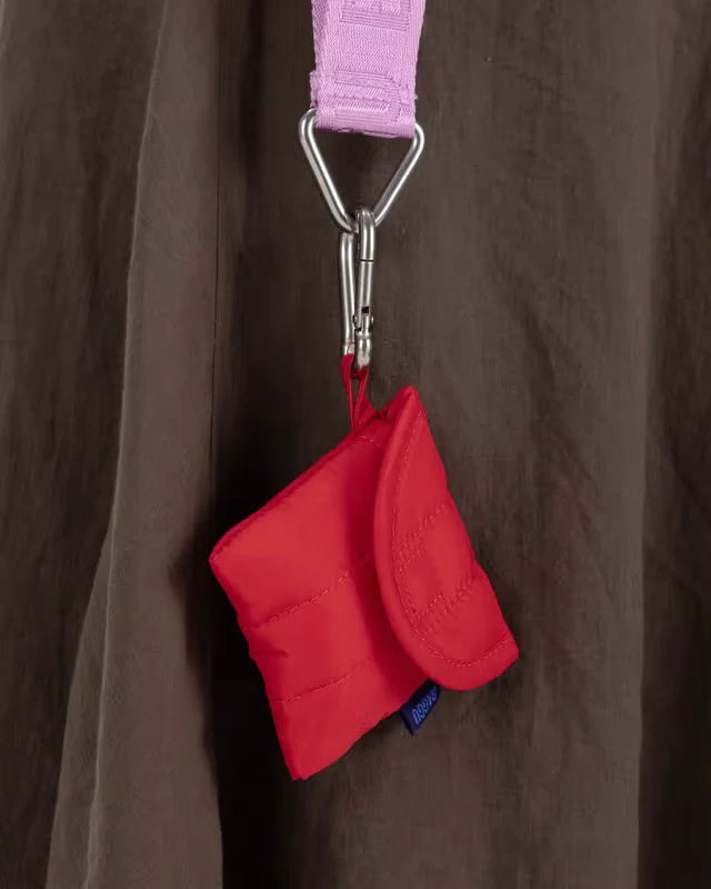Puffy Earbuds Case - Candy Apple - Image 3