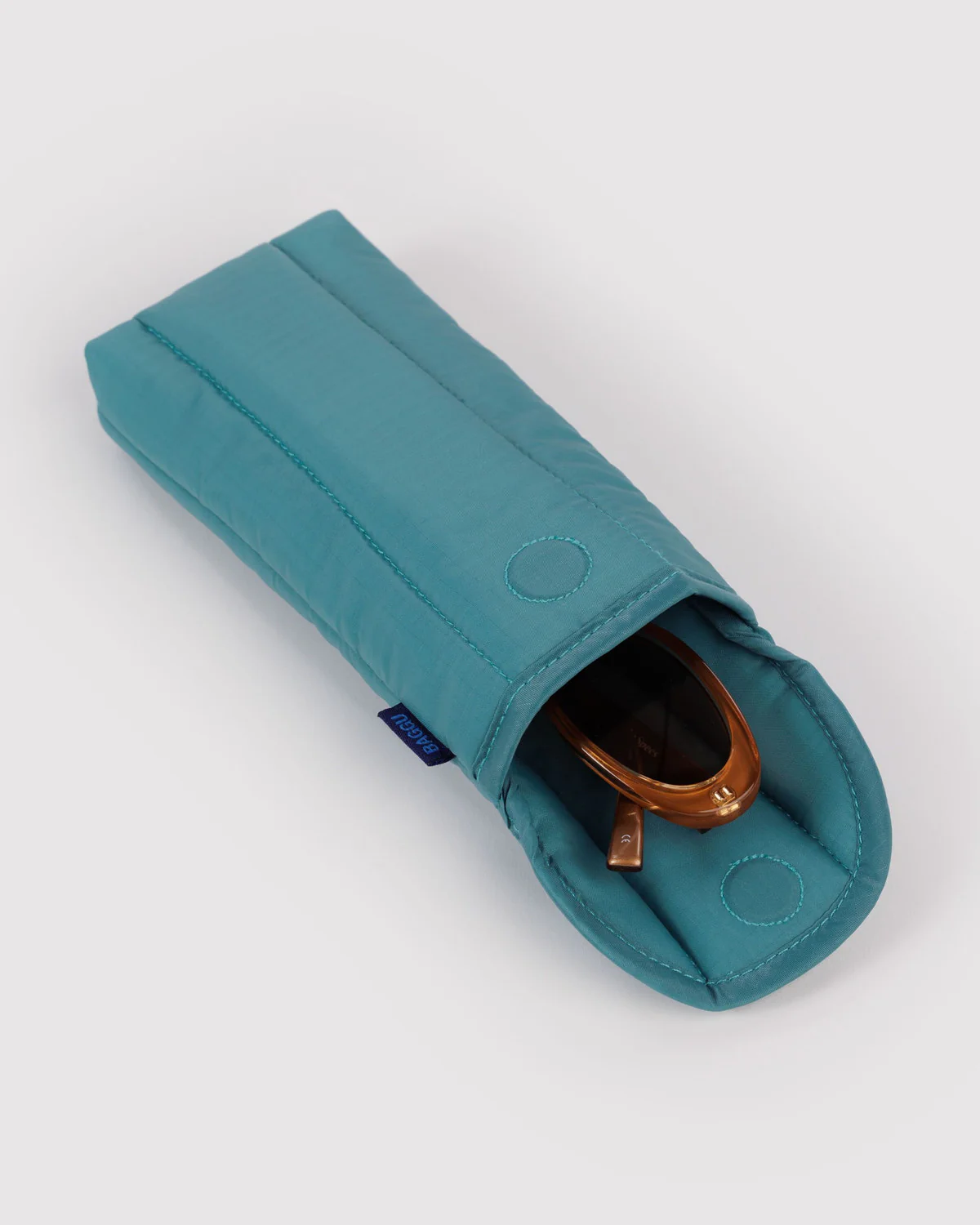 Puffy Glasses Sleeve - Peacock - Image 2