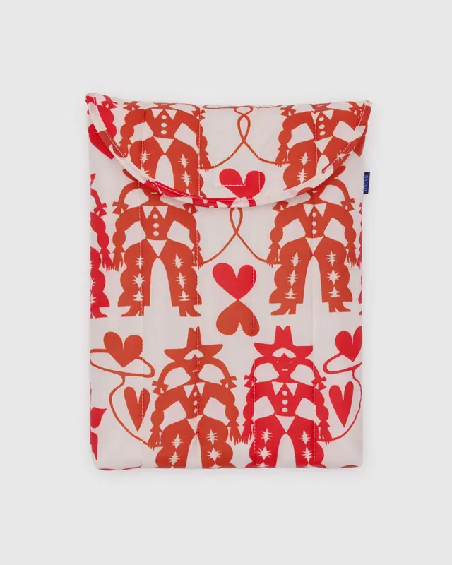 Puffy Laptop Sleeve 13"/14" - Cowgirl
