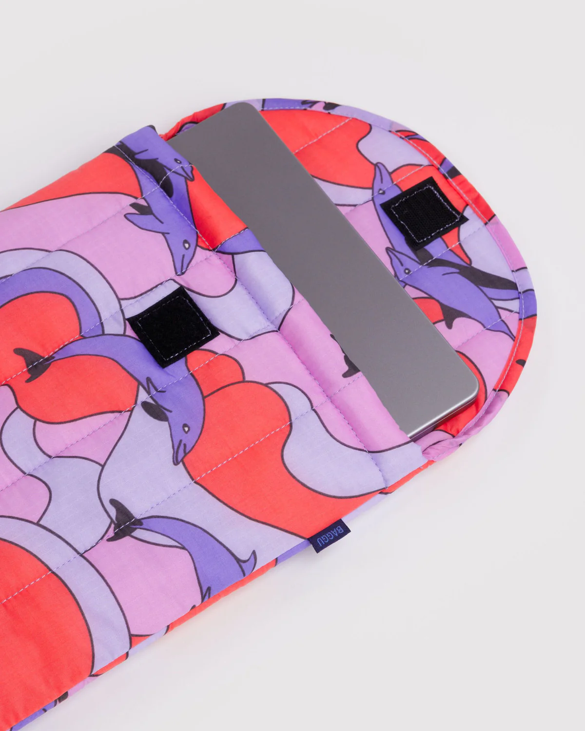 Puffy Laptop Sleeve 13"/14" - Dolphins - Image 2
