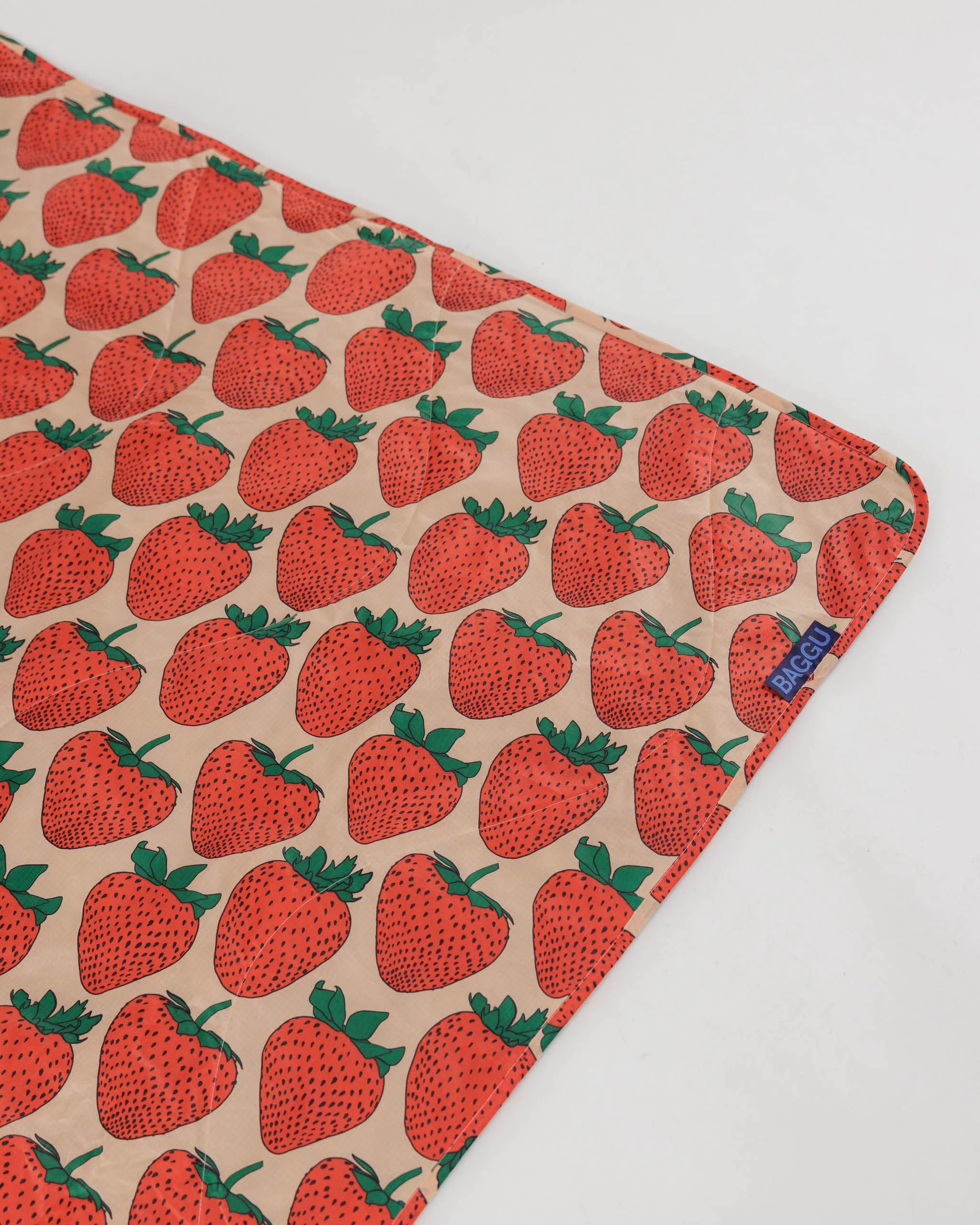 Puffy Picnic Blanket - Strawberry - Image 3