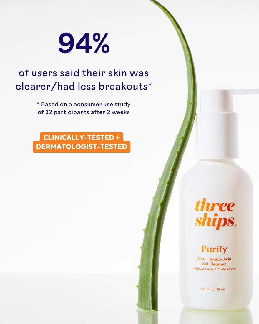 Purify Aloe + Amino Acid Gel Cleanser - Image 3