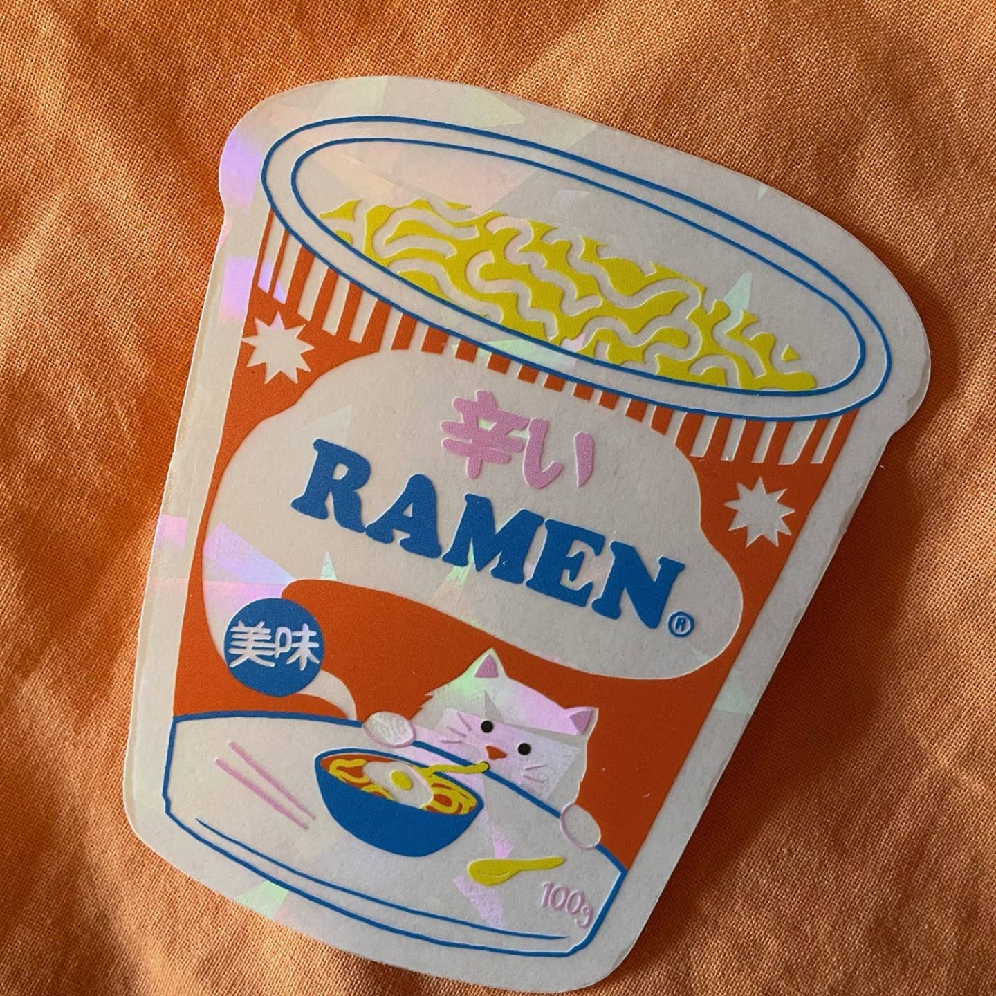 Ramen Suncatcher Sticker - Image 2