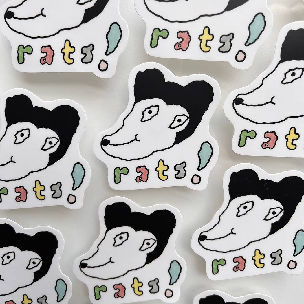 RATS! Sticker - Image 2
