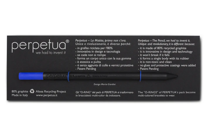 Recycled Graphite Pencil - Dark Blue