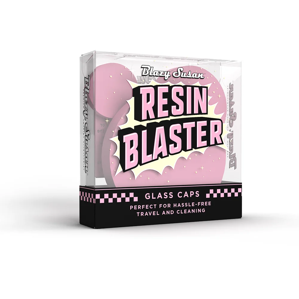 Resin Blaster Silicone Glass Cleaning Caps - Black - Image 2
