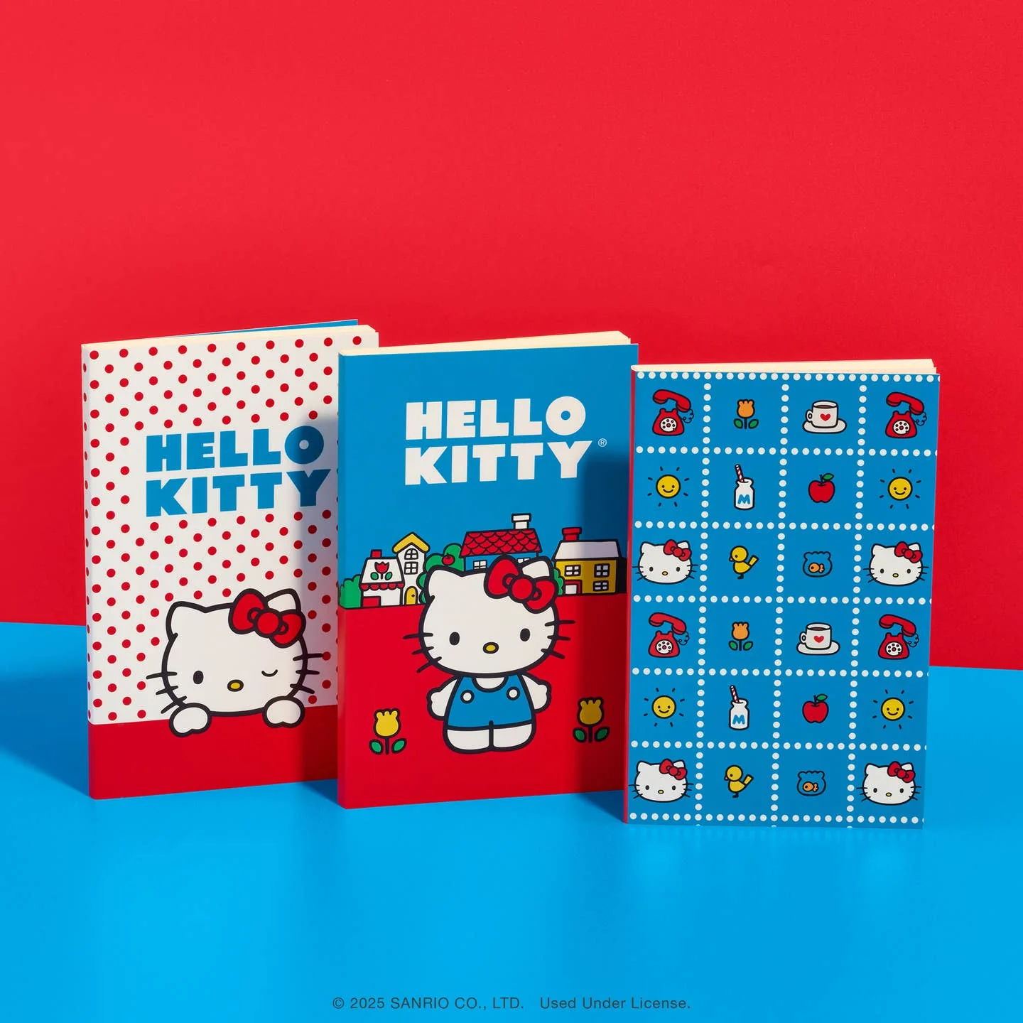 Retro Hello Kitty Boxed Mini Notebook Trio - Image 2