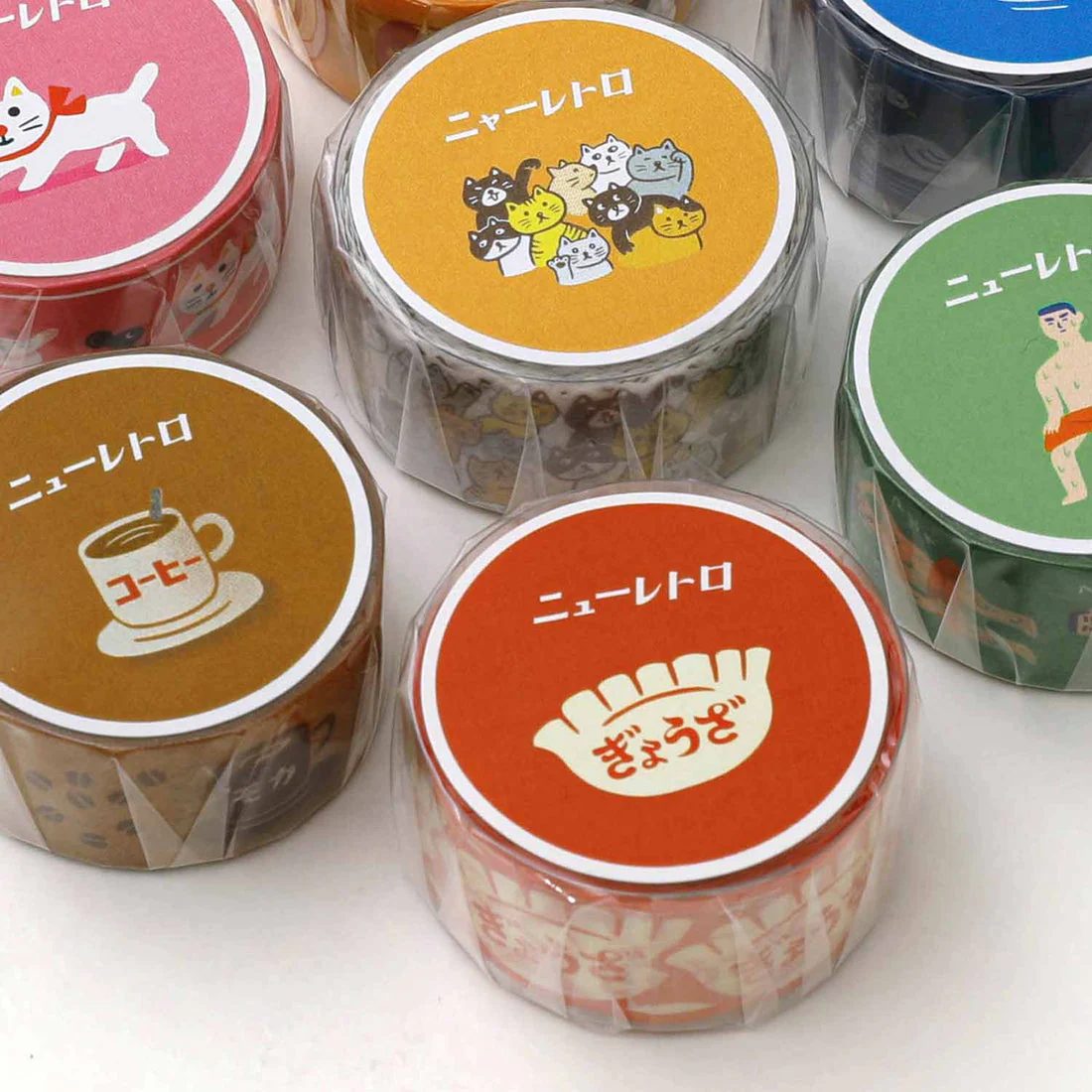 Retro Masking Tape - Dumpling - Image 2