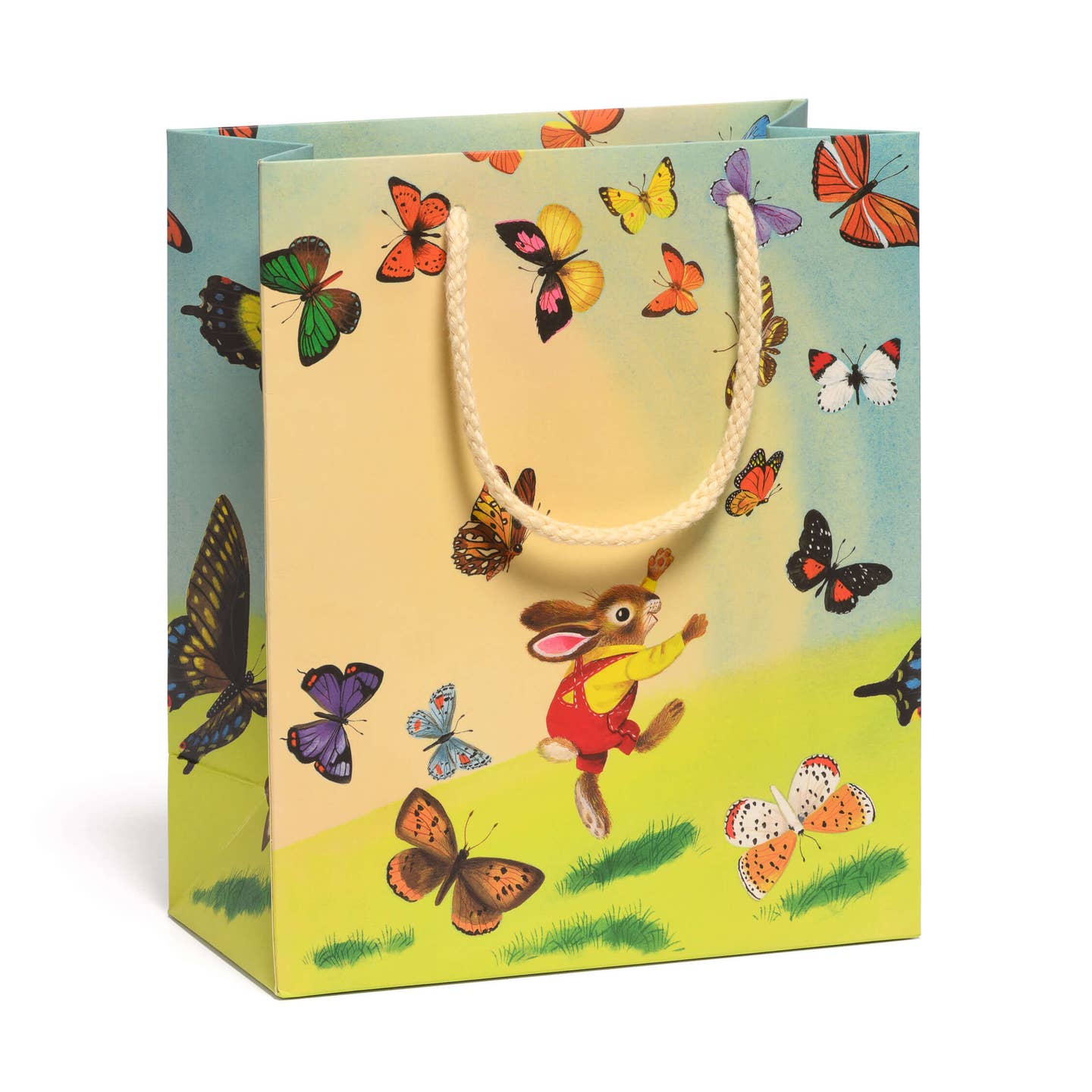 Richard Scarry Bunny and Butterflies Medium Gift Bag