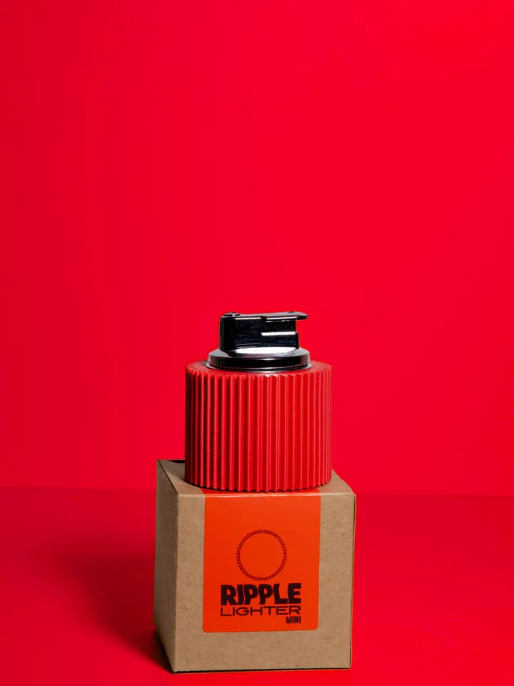 Ripple Lighter Mini - Cherry Red