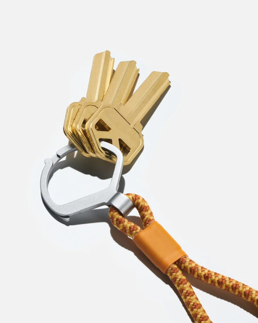 Rope Split Ring - Monarch Orange - Image 2