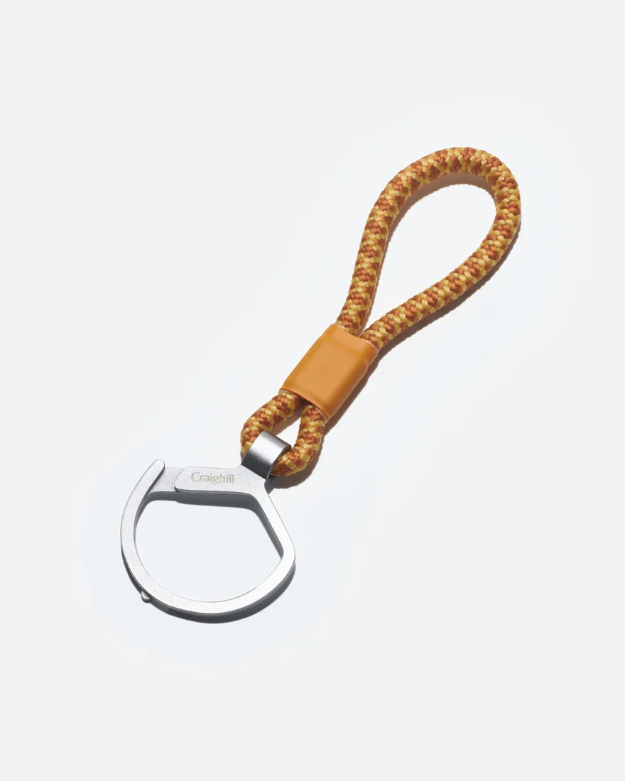 Rope Split Ring - Monarch Orange - Image 3