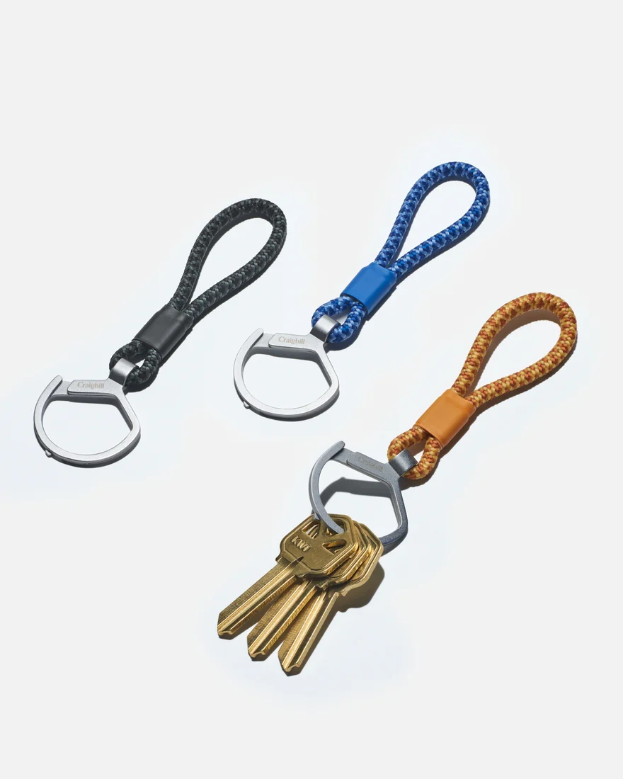 Rope Split Ring - Monarch Orange - Image 4