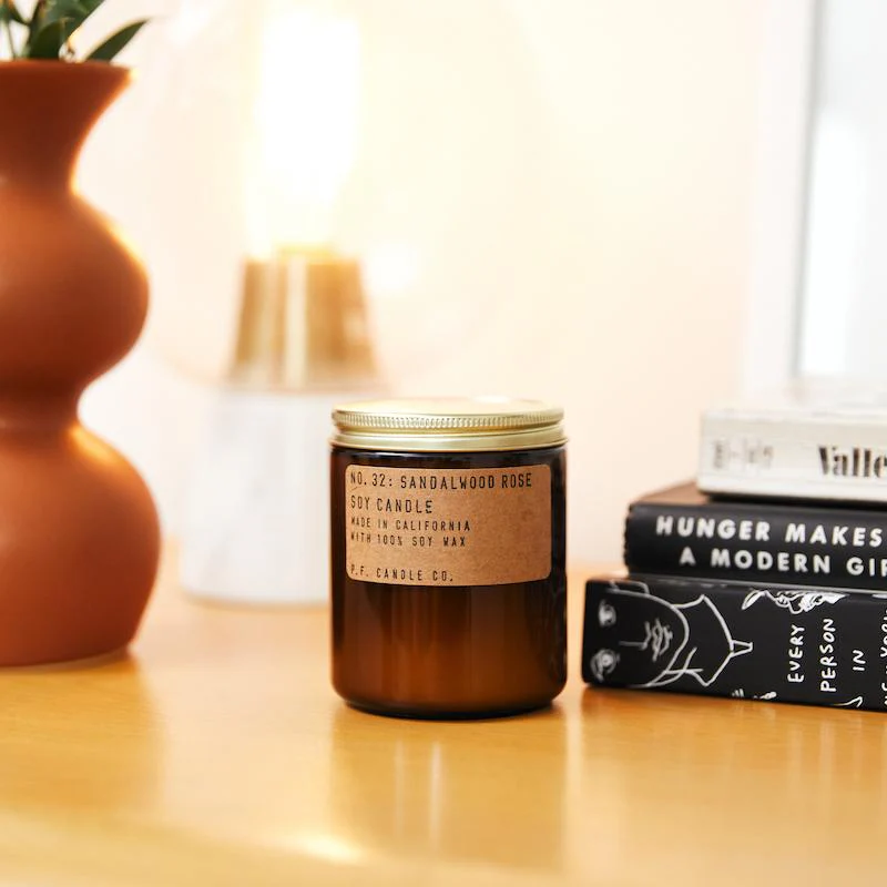 Sandalwood Rose - 7.2 oz Standard Soy Candle - Image 2