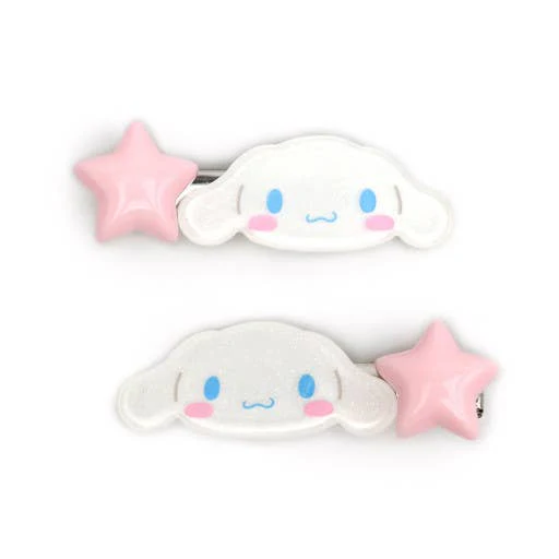 Sanrio Characters Hair Clip 2Pcs Set - Cinnamoroll