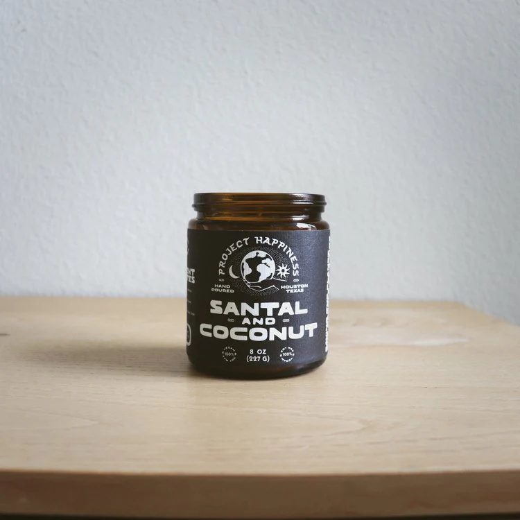 Santal + Coconut - 8 oz Candle - Image 3