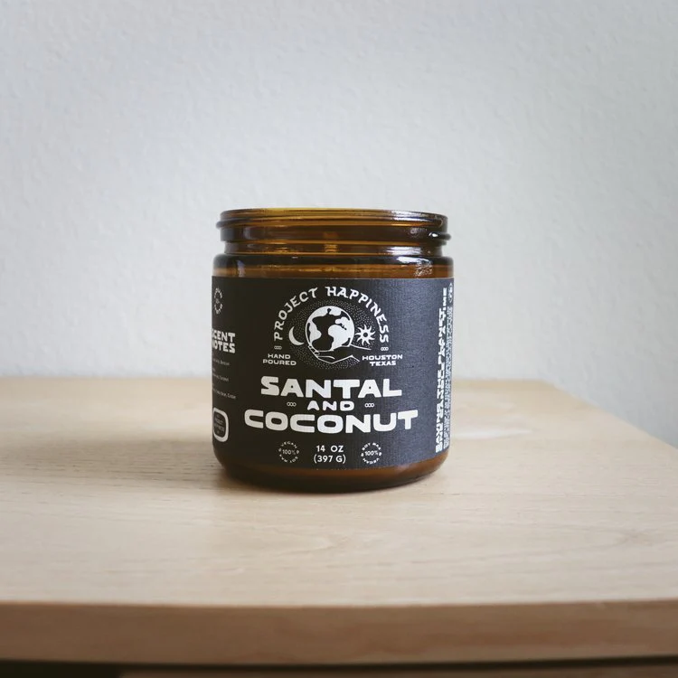 Santal + Coconut - 8 oz Candle - Image 4