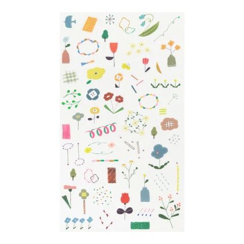 Scandinavian Flowers Sticker Sheet - Image 2