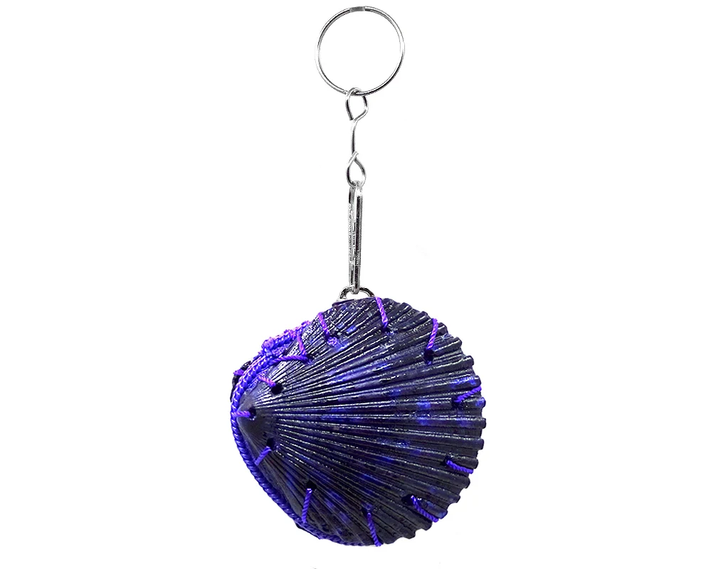 SALE - Seashell Coin Purse Keychain - Image 5