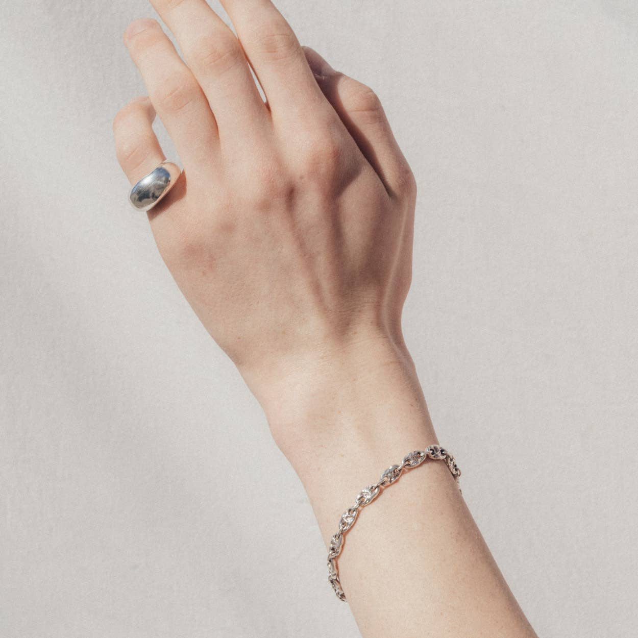 Siren Ring - Recycled Sterling Silver - Image 3