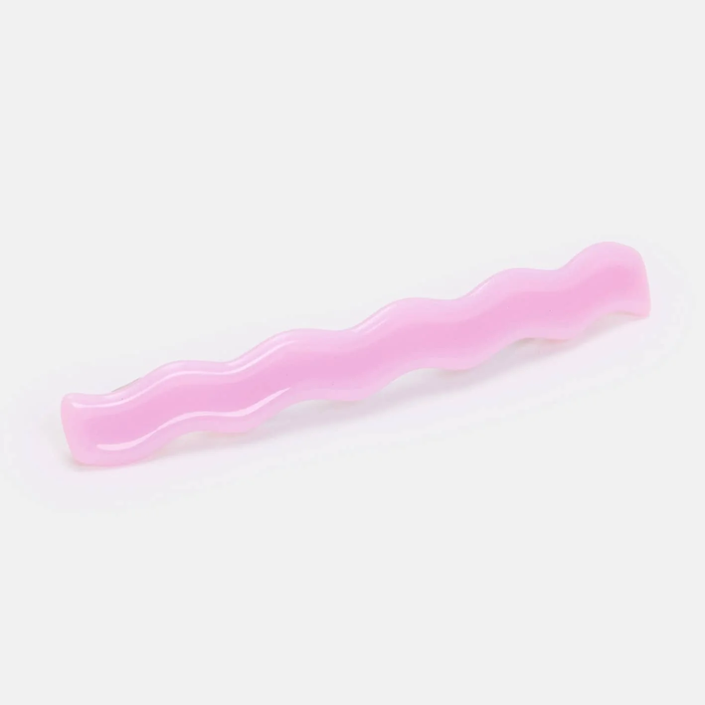 Skinny Wave Barrette - Lilac