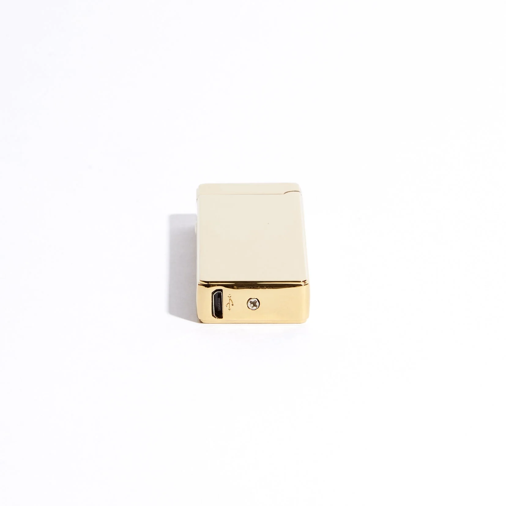Slim Double Arc Lighter - Gold - Image 4