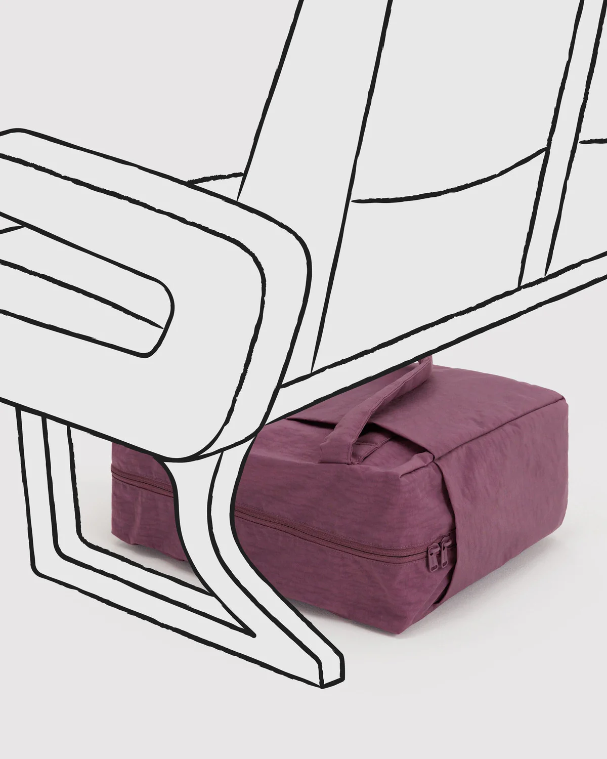 Small Cloud Carry-On - Wild Plum - Image 5