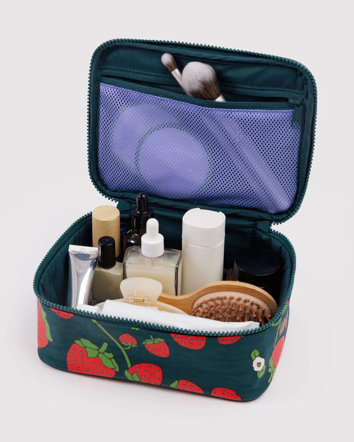 Small Cosmetic Case - Strawberry Blossom - Image 2